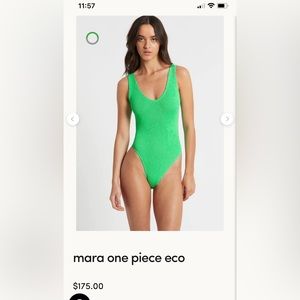 Bond-Eye Mara one-piece swimsuit